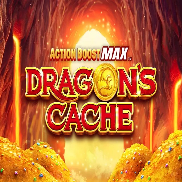 Enjoy Action Boost Max Dragon's Cache by SpinPlay Games – logo hosted on win-spirits.ca