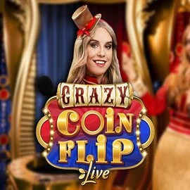 Live Casino logo of Crazy Coin Flip from Evolution at Winspirit Casino