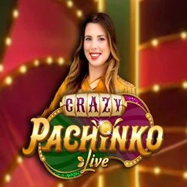 Crazy Pachinko online game logo by Evolution on win-spirits.ca