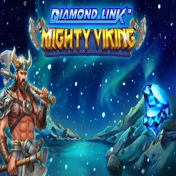 Diamond Link Mighty Viking logo by Greentube at Winspirit Casino