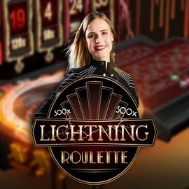 Lightning Roulette logo by Evolution Winspirit Casino