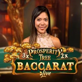 Official Live Casino logo: Prosperity Tree Baccarat by Evolution at Winspirit Casino